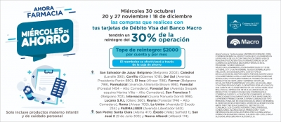 SEGUNDA EDICI&Oacute;N DE &ldquo;AHORA FARMACIA&rdquo;