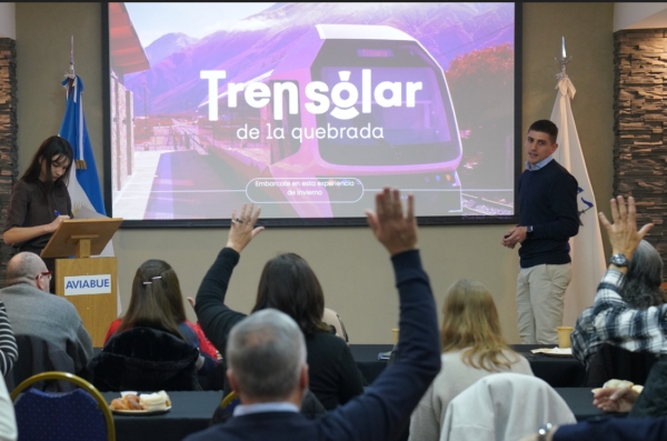 El Tren Solar present&oacute; en Buenos Aires sus experiencias