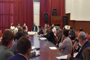 Diputados recibieron informe financiero del Ministro Sadir