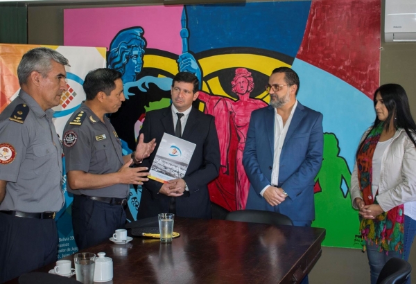 DESTACARON EL TRABAJO REALIZADO POR LOS BOMBEROS DE JUJUY