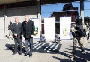 Morales destac&oacute; el secuestro de m&aacute;s de 50 kilos de coca&iacute;na en la frontera
