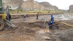 Reparan da&ntilde;os en suministro de agua en Susques