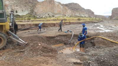 Reparan da&ntilde;os en suministro de agua en Susques