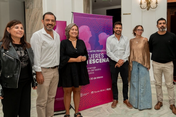 Ciclo "Mujeres en escena" en el Teatro Mitre