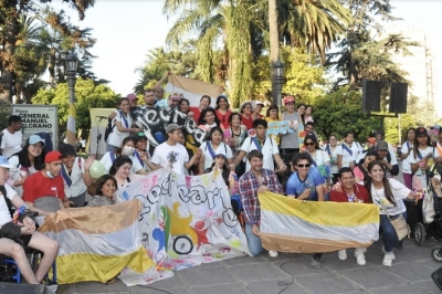 Exitoso cierre de la Semana de la Capacidad y la Superaci&oacute;n en plaza Belgrano