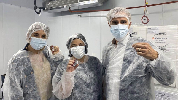 El lunes comienza la producci&oacute;n local del componente 2 de la Sputnik V
