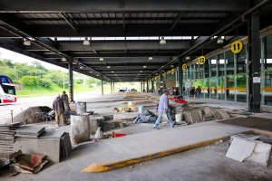 Obras de mejora integral en la Terminal de &Oacute;mnibus General Arias