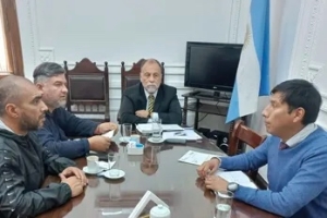 &Aacute;lvarez Garc&iacute;a recibi&oacute; al gremio de ATE