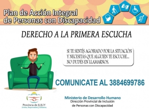 Espacio de contenci&oacute;n an&iacute;mica para personas discapacitadas
