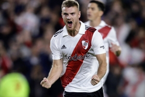 Lucas Beltr&aacute;n, antes de sumarse a la Fiorentina: "En River pude estar a la altura"