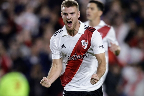 Lucas Beltr&aacute;n, antes de sumarse a la Fiorentina: "En River pude estar a la altura"