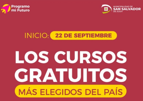&ldquo;Programo mi Futuro&rdquo;: la Municipalidad ofrece cursos gratuitos