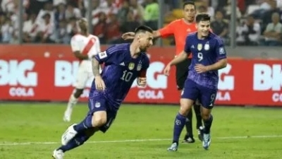 El r&eacute;cord que rompi&oacute; Messi con sus goles ante Per&uacute;: c&oacute;mo qued&oacute; la pelea con Cristiano Ronaldo por ser el m&aacute;ximo anotador a nivel selecciones