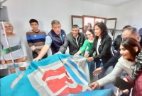 Presentaron tina solar quesera en Hornillos
