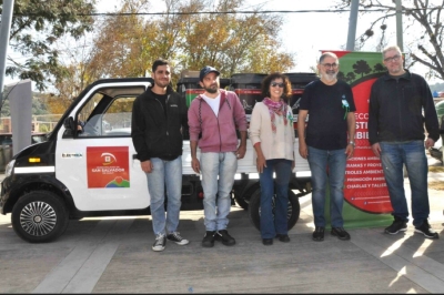 D&iacute;a del Ambiente.Municipio present&oacute; veh&iacute;culo el&eacute;ctrico