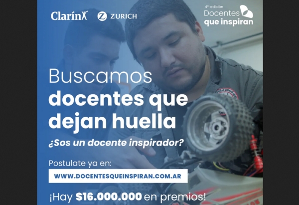 Premio Docentes que Inspiran.Inscripciones abiertas