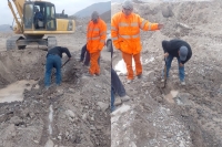 Por sexta vez una empresa constructora provoc&oacute; la rotura de un acueducto ubicado entre Volc&aacute;n y Tumbaya