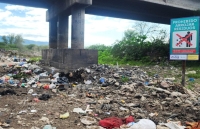 Ambiente y GIRSU sanearon un basural en ruta N&ordm; 66