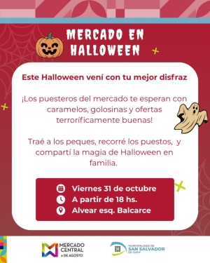 El Mercado Central invita a vivir una tarde de disfraces, dulces y diversi&oacute;n
