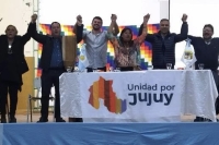El Candidato a Gobernador de Unidad por Jujuy, Juan Cardozo present&oacute; lista de candidatos en La Quiaca