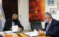 Ferraresi y Morales acordaron construir 1200 viviendas en Jujuy