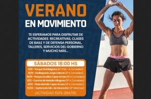 Comienzan las actividades de "Verano en movimiento"