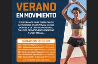 Comienzan las actividades de "Verano en movimiento"