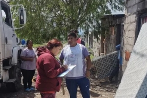 Temporal: Asistencia directa a familias de Alto Comedero afectadas por fuertes las lluvias