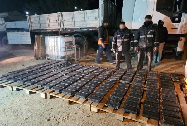 En La Quiaca secuestraron casi 500 Kg de cocaina