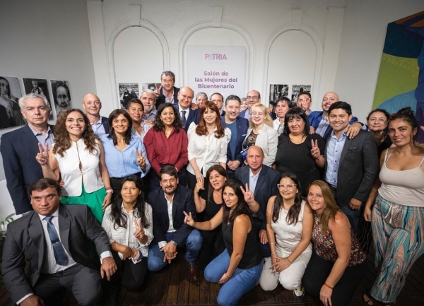 Rivarola,Chaher y Snopek y se reunieron con Cristina Fern&aacute;ndez