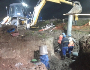 Agua Potable empalm&oacute; importante acueducto