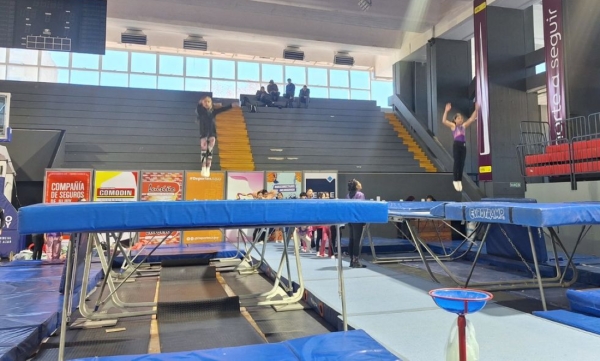 En Jujuy. Torneo Nacional de Clubes de Gimnasia de Trampol&iacute;n