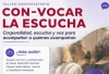 Invitan al taller-conversatorio “Con-vocar la Escucha”