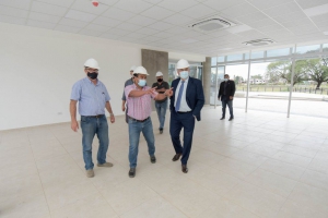 Obras del Complejo Ministerial en su etapa final