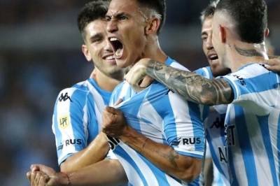 Liga Profesional: Racing le quit&oacute; el invicto a Lan&uacute;s, que sigue arriba