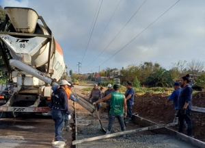 Se concret&oacute; la primera d&aacute;rsena en la colectora de la Ruta Nacional 66