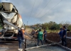 Se concret&oacute; la primera d&aacute;rsena en la colectora de la Ruta Nacional 66