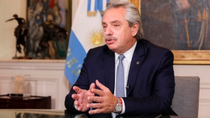 Alberto Fern&aacute;ndez dio positivo de coronavirus