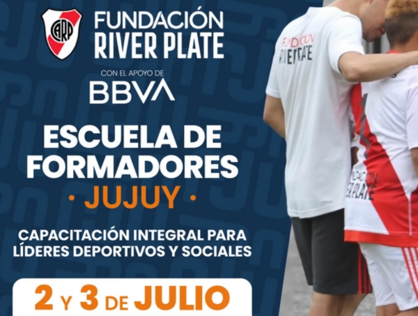 "Escuela de formadores" de River llega a Jujuy