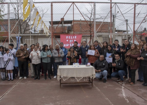 Concejales en nuevo aniversario del B&ordm;Aoma