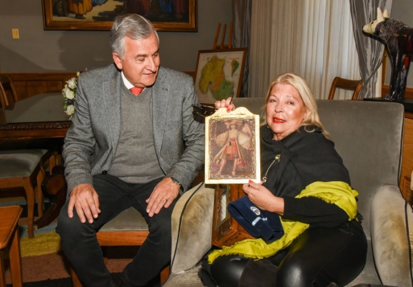 Gerardo Morales se reuni&oacute; con Lilita Carri&oacute;
