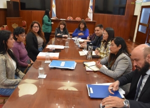 Comisión de Igualdad de Género recibió a la hermana de Miguel Coria