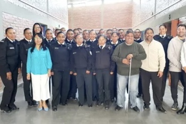 Pr&oacute;ximos egresados de la polic&iacute;a intercultural con enfoque de discapacidad