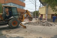 Avanza el plan de reparaci&oacute;n de calles en ciudad Perico