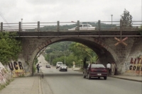 Operativo de tr&aacute;nsito por reparaci&oacute;n del puente de av. Fascio