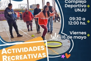 Jornada recreativa y ritmos para personas con discapacidad