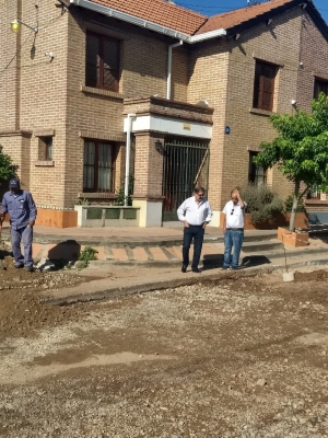 PAVIMENTO DEL PASAJE CALCHAQUI