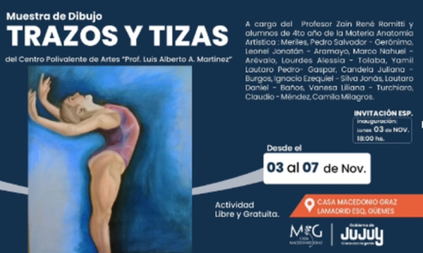 "Trazos y Tizas" una muestra abierta al p&uacute;blico