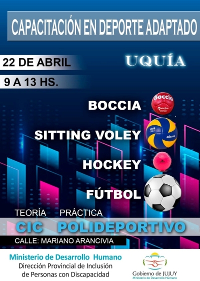 Capacitaci&oacute;n en Deporte Adaptado