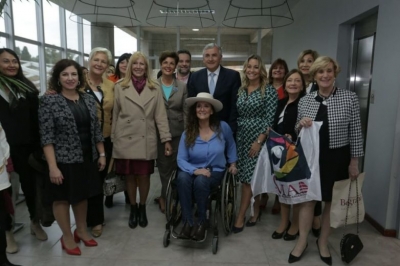 LA VICEPRESIDENTE MICHETTI VISIT&Oacute; JUJUY
